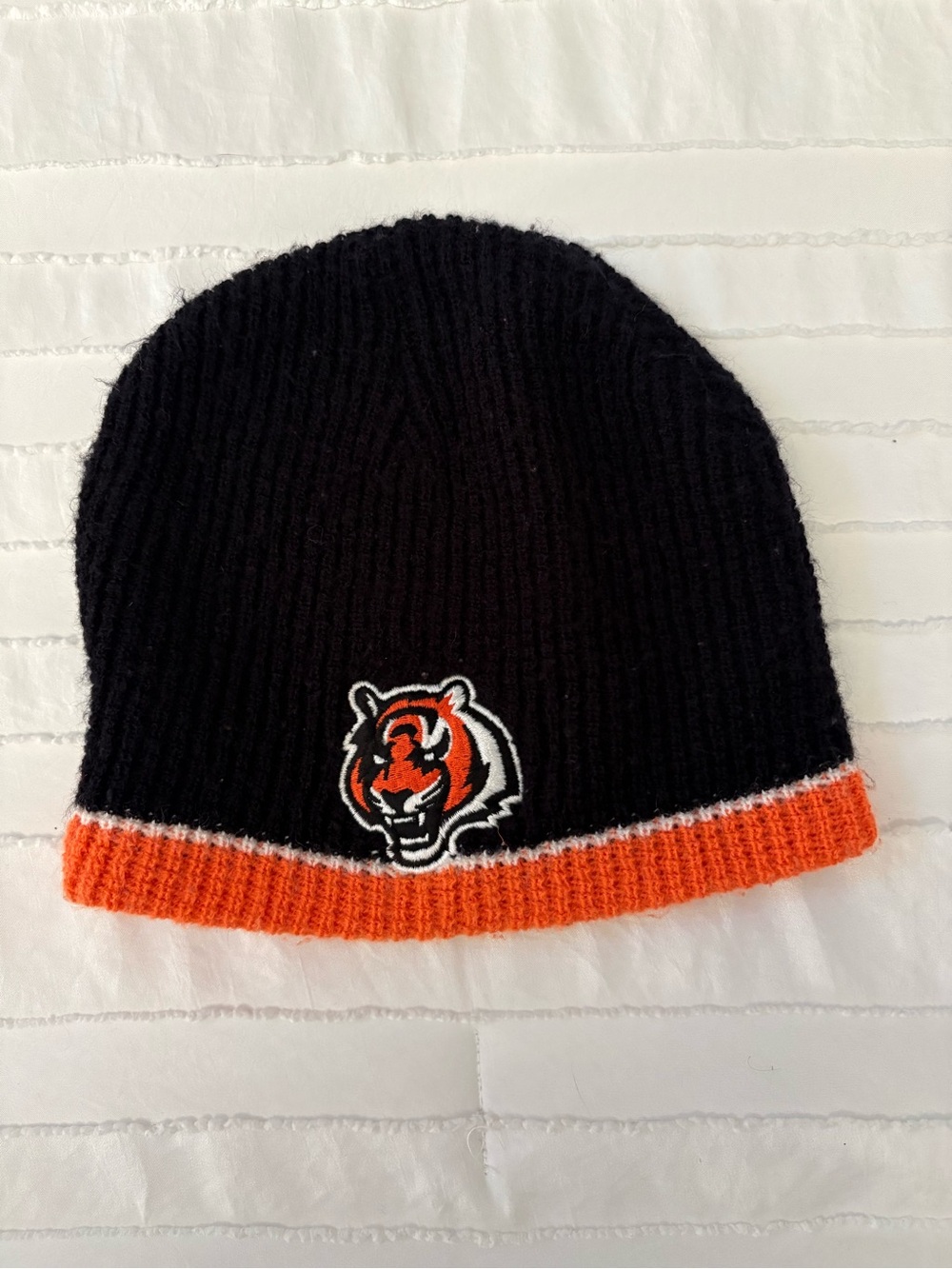 NFL Cincinnati Bengals Knit Beanie with Bengal Logo